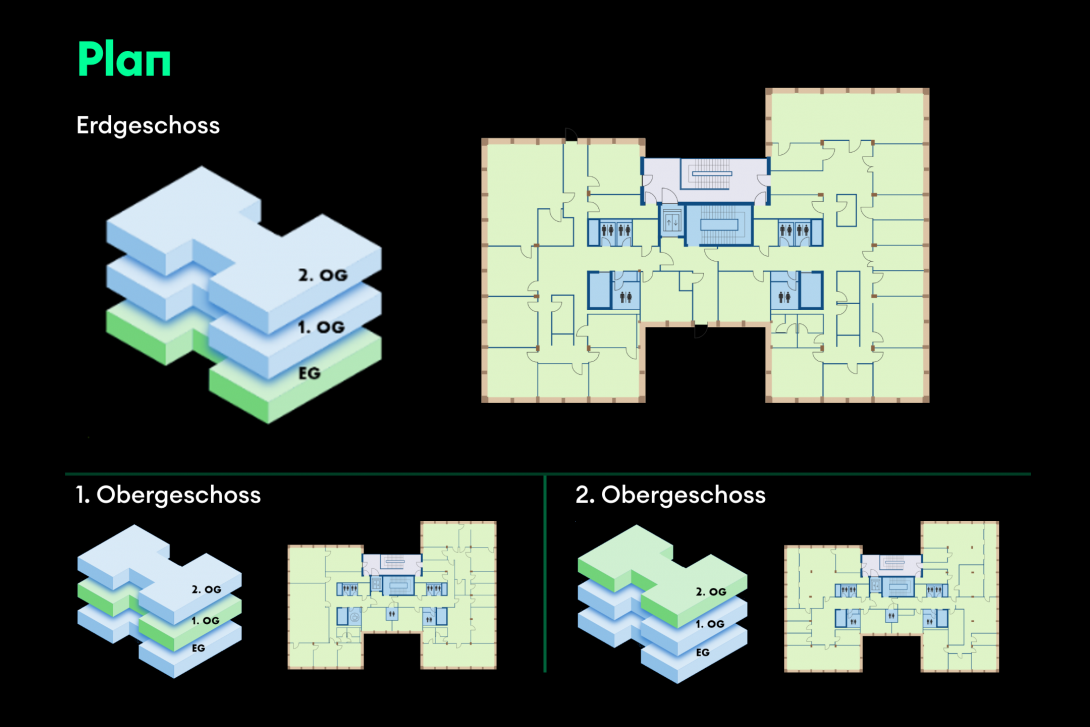 Grundriss des Lab 1