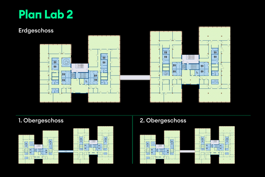 Grundriss des Lab 2